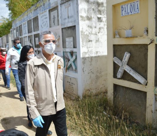 SDE: Alcalde encuentra cementerio Cristo Salvador abandonado