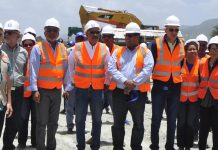 Presa de Monte Grande responsable de la extinción de la Laguna Rincón o de Cabral.