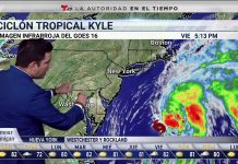 Advierten sobre formación de tormenta Kyle en Costa atlántica de EEUU