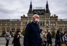 Rusia vuelve a rebasar los 1.200 fallecidos diarios por coronavirus
