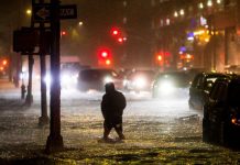 EEUU: Fuertes vientos tormenta invernal afecta noreste del país