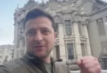 Volodímir Zelenski asegura que se queda en Ucrania para luchar