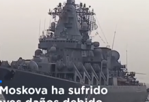 Hundimiento del buque Mosvká supone un duro golpe para la armada rusa
