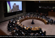 UCRANIA GUERRA ONU Zelenski se queja ante la ONU de su incapacidad para detener la guerra