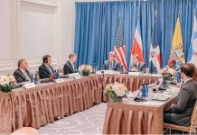 Cancilleres RD y otros 3 países se reúnen con Secretario Estado EU