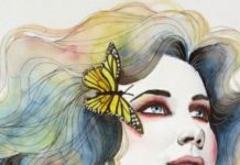 Mariposas en el pelo. JM