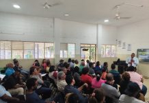 Cuerpo docente de la Escuela Nacional de Artes y Oficios (ENAO) recibe taller del Defensor del Pueblo