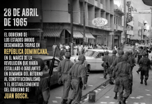 28 de abril 1965, una fecha que no se debe olvidar, una acción que debemos desterrar.