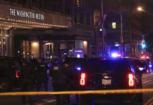 Donald Trump es evacuado durante incidente