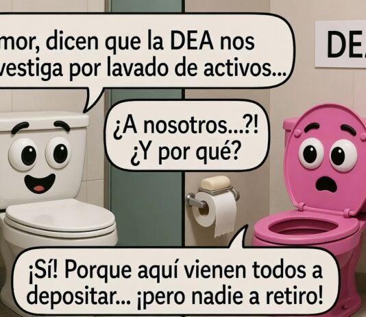 Humor Sano diálogo entre excusados… Lavado de activos