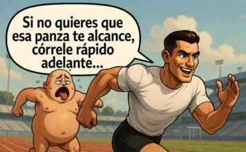 humor sano: si no quieres que la panza te alcance…